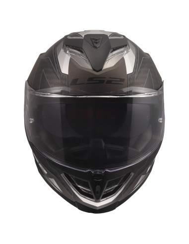Casco LS2 FF818 Storm III Sporty | Negro y gris