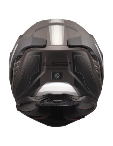 Casco LS2 FF818 Storm III Sporty | Negro y gris