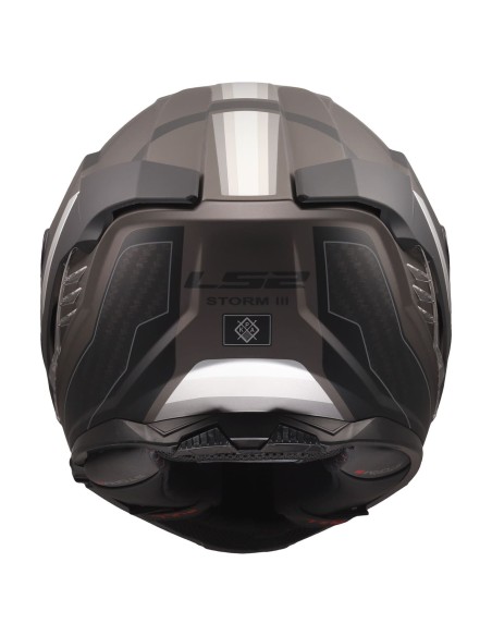 Casco LS2 FF818 Storm III Sporty | Negro y gris