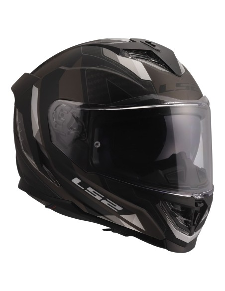 Casco LS2 FF818 Storm III Sporty | Negro y gris