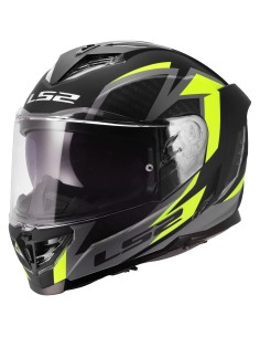 Casco LS2 FF818 Storm III Dynamo | Negro y amarillo fluor