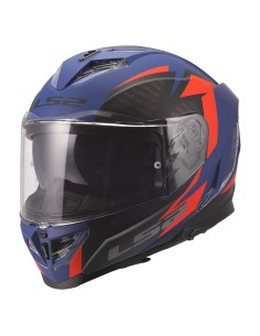 Casco LS2 FF818 Storm III Dynamo | Azul y rojo