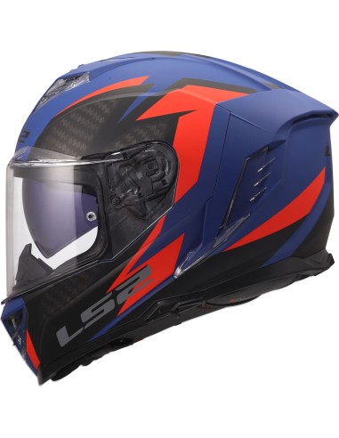 Casco LS2 FF818 Storm III Dynamo | Azul y rojo