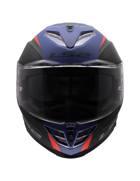 Casco LS2 FF818 Storm III Dynamo | Azul y rojo