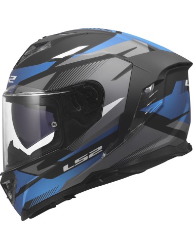 Casco LS2 FF818 Storm III Komai | Negro y azul