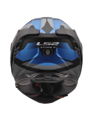 Casco LS2 FF818 Storm III Komai | Negro y azul