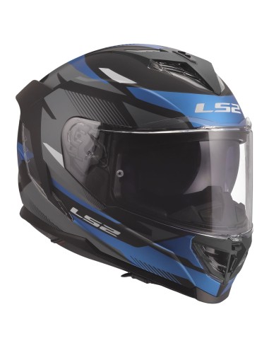 Casco LS2 FF818 Storm III Komai | Negro y azul