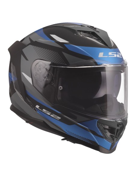 Casco LS2 FF818 Storm III Komai | Negro y azul