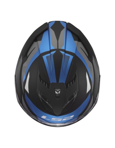 Casco LS2 FF818 Storm III Komai | Negro y azul