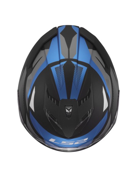 Casco LS2 FF818 Storm III Komai | Negro y azul