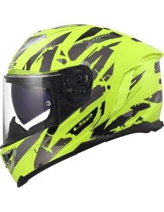 Casco LS2 FF818 Storm III Kaos | Amarillo fluor