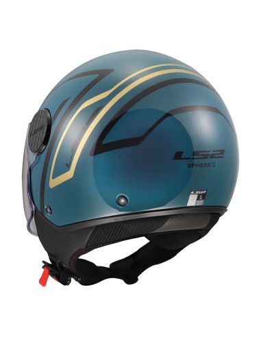 Casco LS2 OF558 Sphere Lux II Minim | Verde azulado