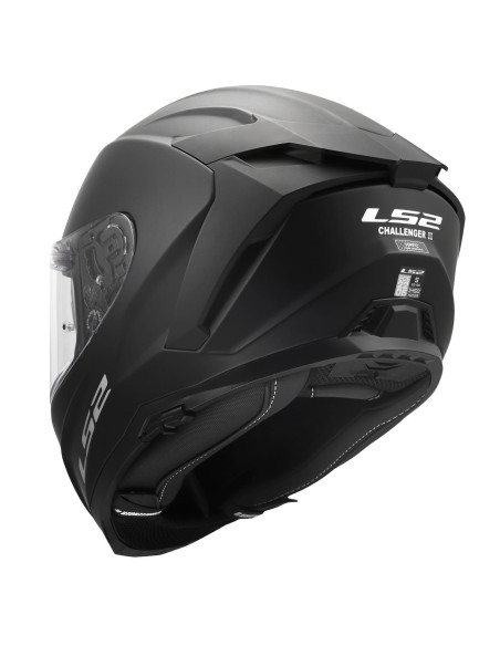 Casco LS2 FF817 Challenger II Solid | Mate-Negro