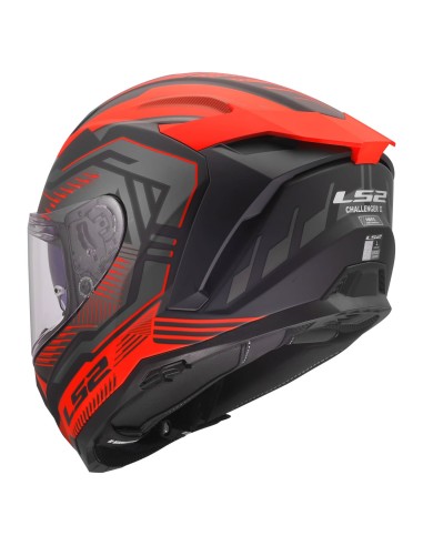 Casco LS2 FF817 Challenger II Dravix | Mate-Rojo