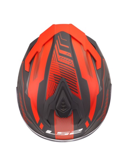 Casco LS2 FF817 Challenger II Dravix | Mate-Rojo