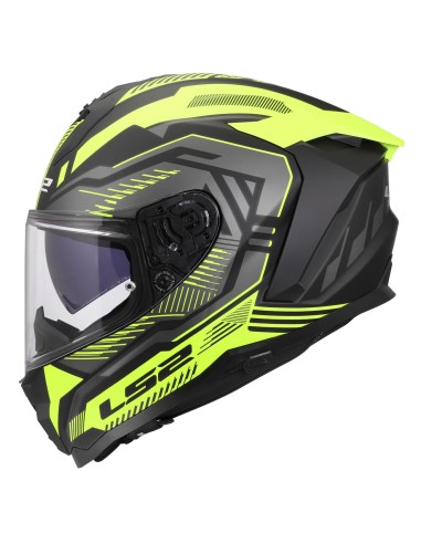 Casco LS2 FF817 Challenger II Dravix | Amarillo fluor