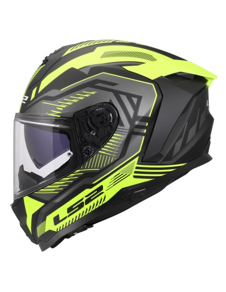 Casco LS2 FF817 Challenger II Dravix | Amarillo fluor