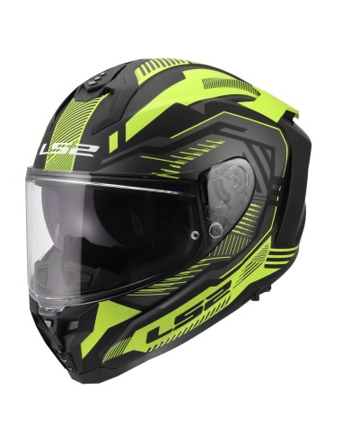 Casco LS2 FF817 Challenger II Dravix | Amarillo fluor