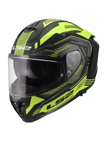 Casco LS2 FF817 Challenger II Dravix | Amarillo fluor