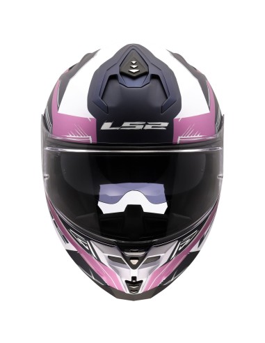 Casco LS2 FF817 Challenger II Flaman | Lavanda