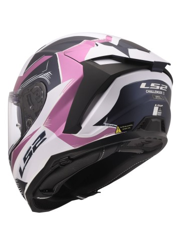 Casco LS2 FF817 Challenger II Flaman | Lavanda