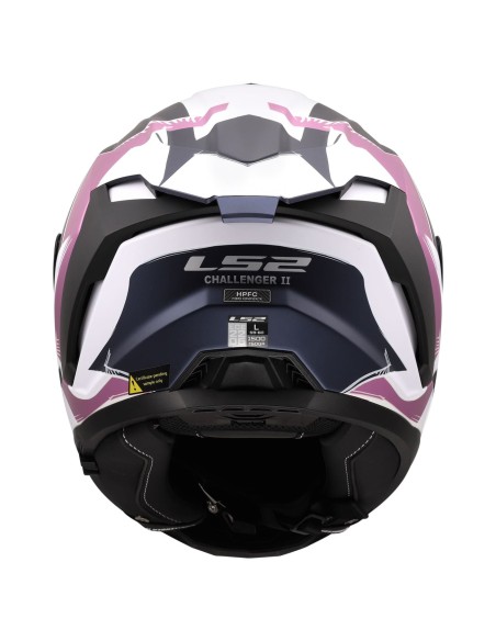 Casco LS2 FF817 Challenger II Flaman | Lavanda