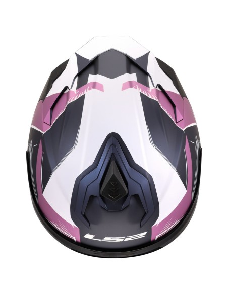 Casco LS2 FF817 Challenger II Flaman | Lavanda