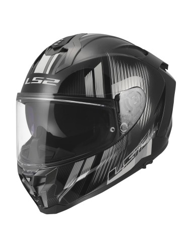 Casco LS2 FF817 Challenger II Nitro | Negro y gris