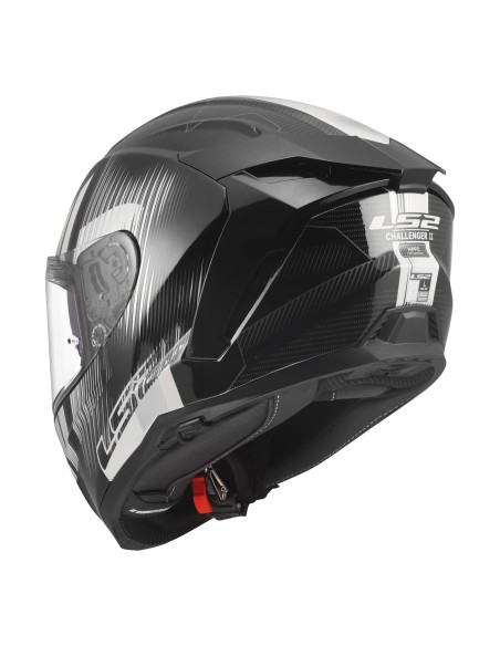 Casco LS2 FF817 Challenger II Nitro | Negro y gris