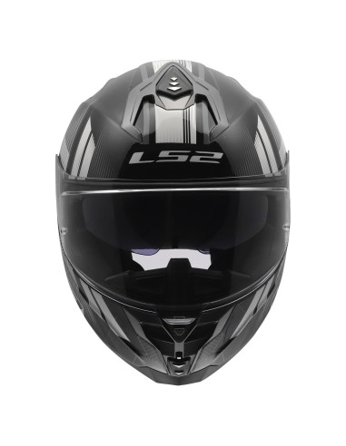 Casco LS2 FF817 Challenger II Nitro | Negro y gris