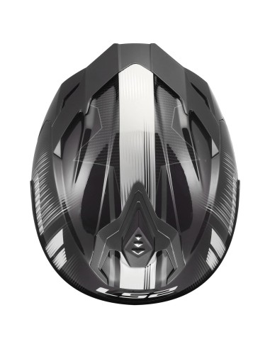 Casco LS2 FF817 Challenger II Nitro | Negro y gris