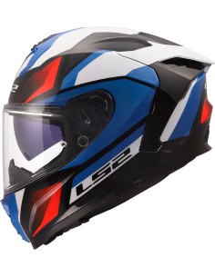 Casco LS2 FF817 Challenger II Viper | Blanco-azul-rojo