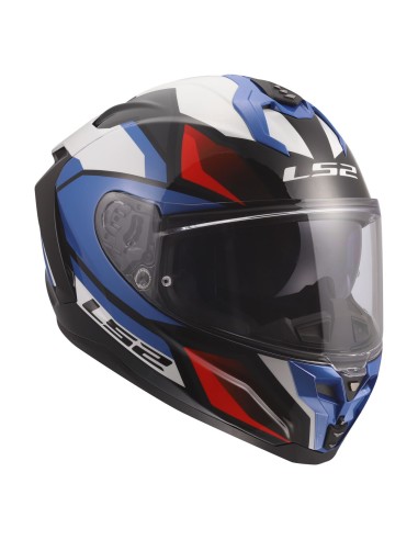 Casco LS2 FF817 Challenger II Viper | Blanco-azul-rojo