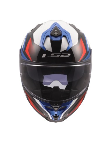 Casco LS2 FF817 Challenger II Viper | Blanco-azul-rojo