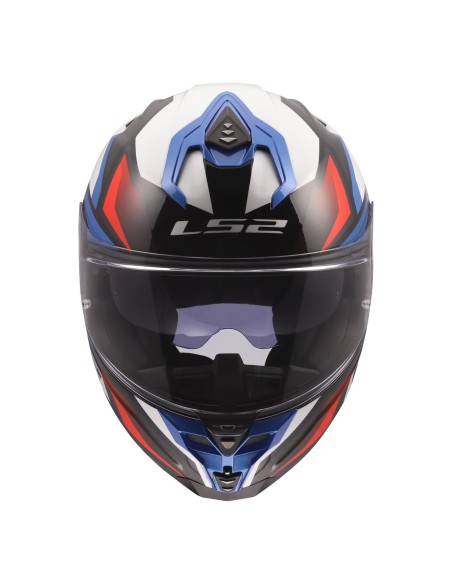 Casco LS2 FF817 Challenger II Viper | Blanco-azul-rojo