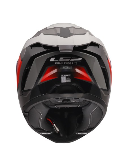 Casco LS2 FF817 Challenger II Viper | Gris y rojo