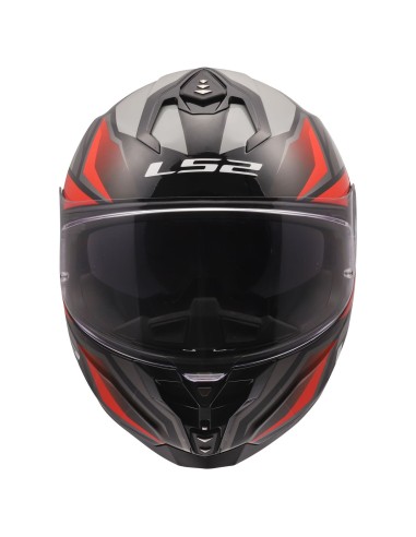 Casco LS2 FF817 Challenger II Viper | Gris y rojo