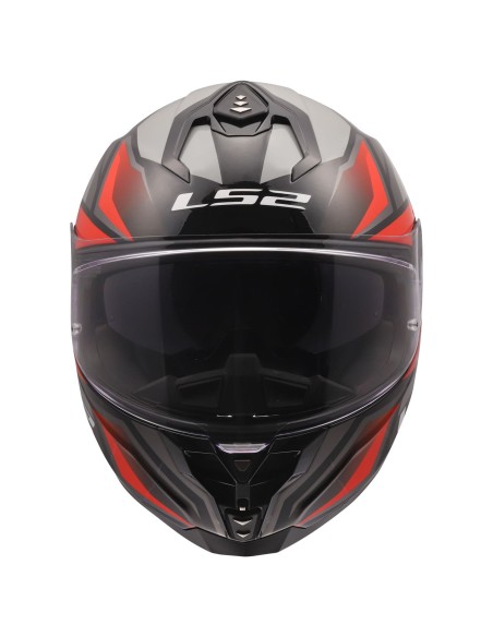 Casco LS2 FF817 Challenger II Viper | Gris y rojo