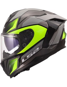 Casco LS2 FF817 Challenger II Viper | Gris y amarillo fluor
