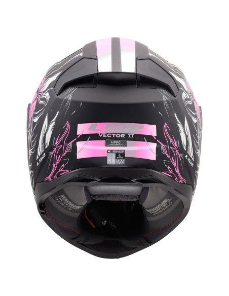 Casco LS2 FF811 Vector II Darflo | Mate-Negro y rosa