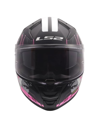 Casco LS2 FF811 Vector II Darflo | Mate-Negro y rosa