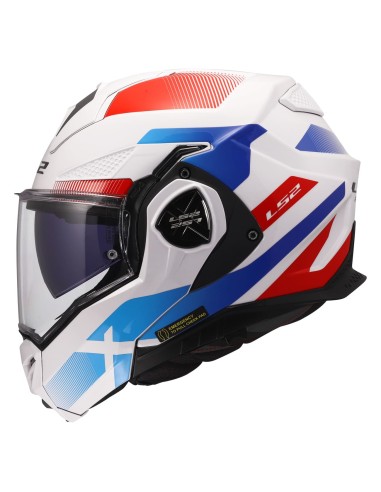Casco LS2 FF901 Advant X Nova | Blanco-azul-rojo