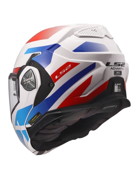Casco LS2 FF901 Advant X Nova | Blanco-azul-rojo