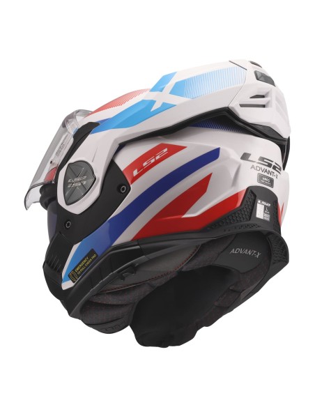 Casco LS2 FF901 Advant X Nova | Blanco-azul-rojo