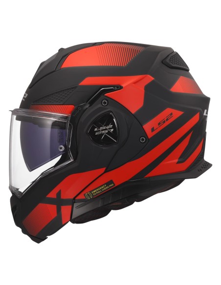 Casco LS2 FF901 Advant X Nova | Mate-Negro y rojo