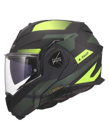 Casco LS2 FF901 Advant X Nova | Mate-Negro y amarillo fluor