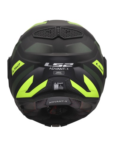 Casco LS2 FF901 Advant X Nova | Mate-Negro y amarillo fluor