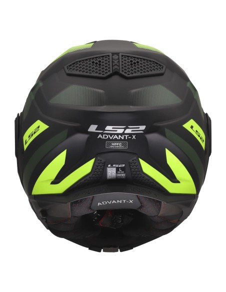 Casco LS2 FF901 Advant X Nova | Mate-Negro y amarillo fluor