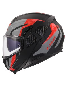 Casco LS2 FF910 Advant II Glide | Negro-gris-rojo