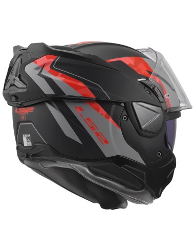Casco LS2 FF910 Advant II Glide | Negro-gris-rojo